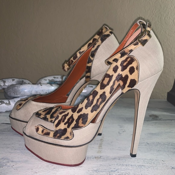 Charlotte Olympia leopardess wheels new - Picture 9 of 13
